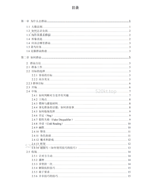 经典书籍《面具搭讪》PDF电子书